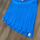 Lucky in Love  Playing in Paradise Hi Low Pleated Skirt Aegean Blue Size Large Photo 2