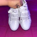 Juicy Couture Y2K white  rhinestone strap lace up sneakers Photo 1