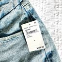 Good American NWT  Good '90s Ripped High Waist Relaxed Jeans GNIC999T Blue953 6 Photo 4