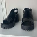 Madden Girl Chunky Platform Sandal Heels 90s Size 8 Photo 4