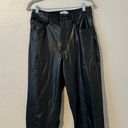 Abercrombie & Fitch Abercrombie Vegan Leather Pants Photo 6