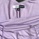 Day & Night Lavender Bodycon Mini Dress  Size Medium Photo 11