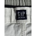 Gap  Denim Straight Crop Low Rise Stretch Women's Size 33 Raw Hem NEW! Photo 4