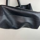 Madewell  Black Leather Large Transport Tote‎ Photo 4