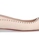 Christian Louboutin  Duvettina Leather Ballerina Flats in Tan Photo 1