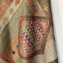 Coldwater Creek  Skirt Large Twill Woven Southwest‎ Western Geo Print Yellowstone Photo 5