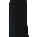 Black Label  By Evan Picone Black Vented Pencil Skirt Size 14 Photo 3