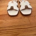 Steve Madden Hadyn White Leather Sandals Photo 2