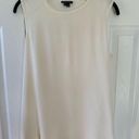 Theory  Roliet Sleeveless Silk Top - Small - Ivory Photo 2