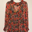 Anthropologie  Marais Maxi Dress NWOT Size Medium Floral Ruffle Photo 10