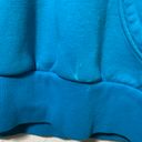 Nike Women Turquoise 1/2 Zip Pullover High Neck Sweatshirt Photo 3