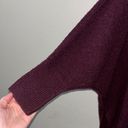 Lou & grey burgundy oversized pullover poncho sweater Photo 2