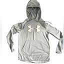 Under Armour  Women’s Sherpa Logo Hoodie | Grey Purple Sweatshirt | Size Snall Photo 0