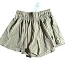 Halara NEW  High Waisted Elastic Waistband Side Pocket High Low Dance Shorts 3.5" Photo 6