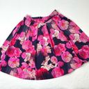 Cynthia Rowley Floral Watercolor A-line Skirt Photo 2