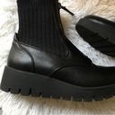 Anne Klein  Soft Leather Platform Creeper Booties Photo 3