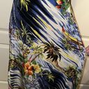 Avanti 90s VTG  SILK HAWAIIAN FLORAL PRINT DRESS Photo 2