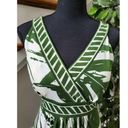 Apt. 9  Women's Green/White Maxi Dress Size PS Photo 5