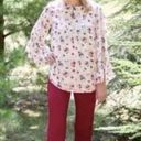 Matilda Jane NWT  Women's WHATS UP BUTTERCUP Top Floral Blouse Size Small Photo 6