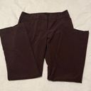 Krass&co NWOT NY& sz 12 average brown stretchy zip front pants Photo 0
