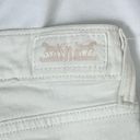 Levi's Levi’s Cuffed Capri Mid Rise White Stretch Denim Pants Jeans Sz 10 Photo 5