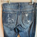 Mango MNG  Angie Boyfriend Distressed Denim Jeans Photo 6