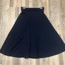 Patagonia  Glory Midi Fold Down Waist Black Skirt Size small Nylon Blend Photo 4