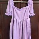 Light Purple/Lavender Dress Purple Size L Photo 0