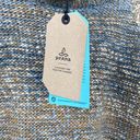 prAna  Autum Rein Turtleneck Sweater Chunky Knit Ombre Blue Tan NEW Womens Large Photo 6