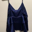 Banana Republic Flowy Tank Blouse Royal Blue Photo 1