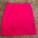 Talbots Hot Pink Barbie Core Wool Pencil Skirt Photo 0