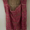 Adelyn Rae  Praya Tie Back Crochet Lace Sorbet Pink Romper Size S Photo 9