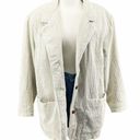 Eddie Bauer  Vintage Boho Oversized Dad Blazer SZ L Photo 0