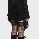 Dolls Kill NWOT Halloween Witchy Goth Velvet Mini Dress by  Widow brand Size Small Photo 1