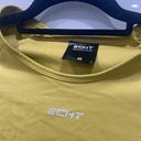 ECHT Women's Mustard Yellow Long Sleeve Crop Top Work Out Shirt Top Sz M Photo 1