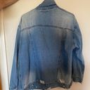 Chocolate USA Distressed Denim Jean Jacket Photo 2