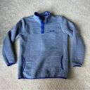 Simply Southern  Women’s Gray Ribbed 1/4 Snap Pullover Sweater - Size M - VGUC Photo 0