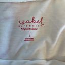 Isabel Maternity NWT  Short Sleeve "You are Loved" Graphic Tee Cream & Red large Photo 9