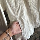 Live a Little  Womens Corduroy Jacket Medium Bone Ivory Blazer Button Front Boho Photo 2