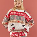 Disney  Mickey Mouse Fair Isle Sweater Photo 0