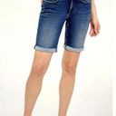 NYDJ  9" Ella Short with Rolled Cuffs - Bluewell - size 0 Photo 1