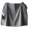 Kyodan  Womens Gray Skort Size Large With Tennis Pockets On Shorts Thigh New Photo 0