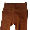 Spiritual Gangster  Ribbed, High waist leggings Size S/M Burnt Orange compression Photo 4