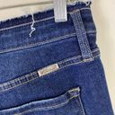 Edge Kancan Dark Wash Mila High Rise Distressed  Skinny Jeans Size 27 Photo 8