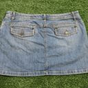 New York & Co. New York company low rise denim jean mini skirt Photo 1