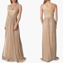 Dress the Population NWT  Kienna Gown in Pale Gold Sz Medium $248 Photo 1