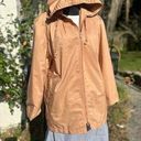 London Fog Vintage  Rain Coat - Women's Size 11/12 - Large - Peach - Small Flaw Photo 0