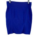 Rock & Republic  Royal Blue High Waisted Jersey Knit Bodycon Skirt Size S Photo 1