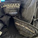 American Eagle  Outfitters Black Distressed Super Low Jegging Jeans Size 6 Photo 9