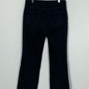 Pilcro  High Rise Cropped Flare Leg Black Jeans Size 29 Photo 10